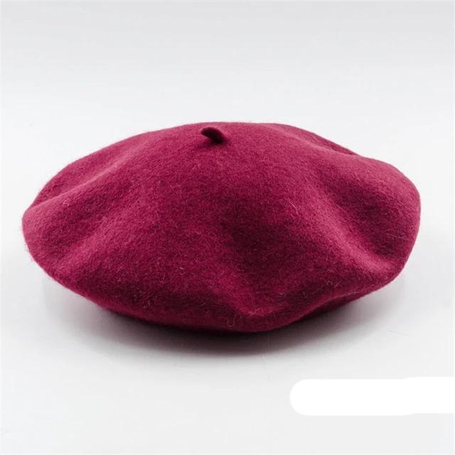 French Style Solid Casual Vintage Women's Hat