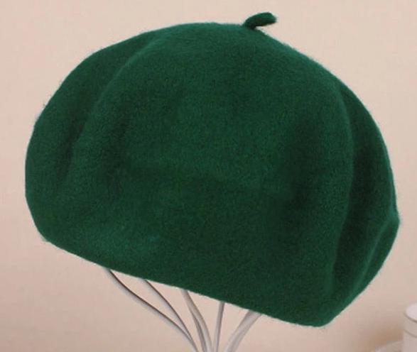 French Style Solid Casual Vintage Women's Hat