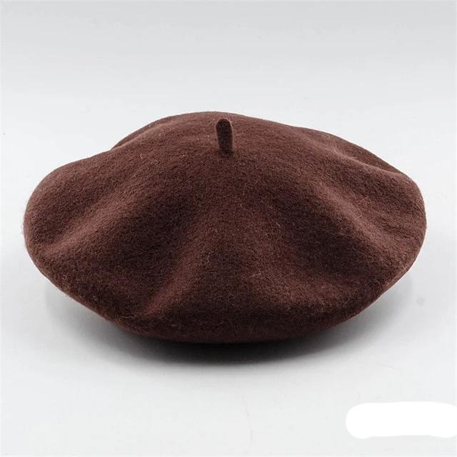 French Style Solid Casual Vintage Women's Hat - Stylesma