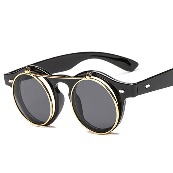 Classic Round Alloy Frame Sunglasses - Stylesma