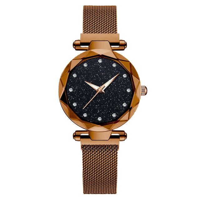 Shock Resistant Diamond Style Wrist Watch