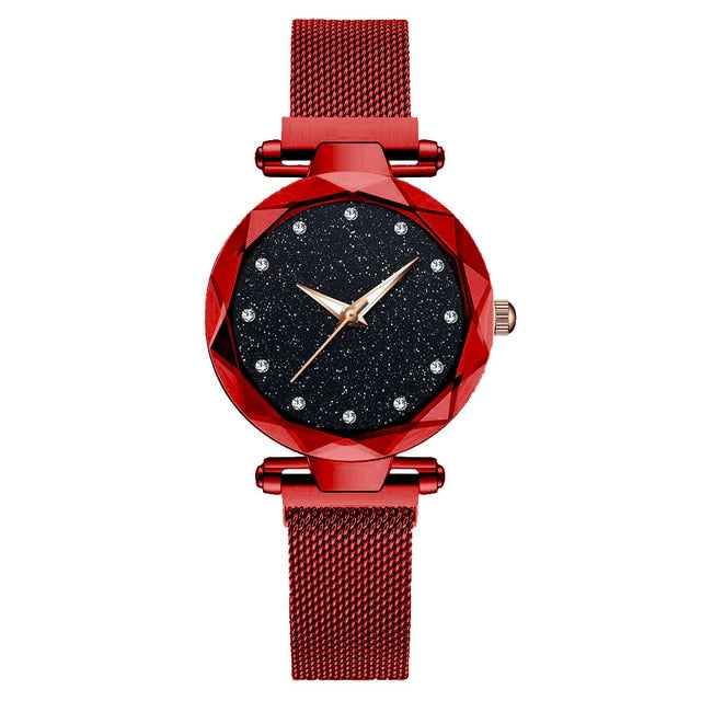 Shock Resistant Diamond Style Wrist Watch