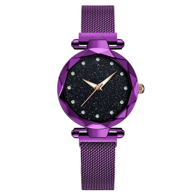 Shock Resistant Diamond Style Wrist Watch
