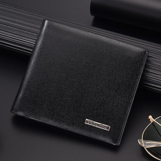 Microfiber Genuine Leather long Casual Wallet
