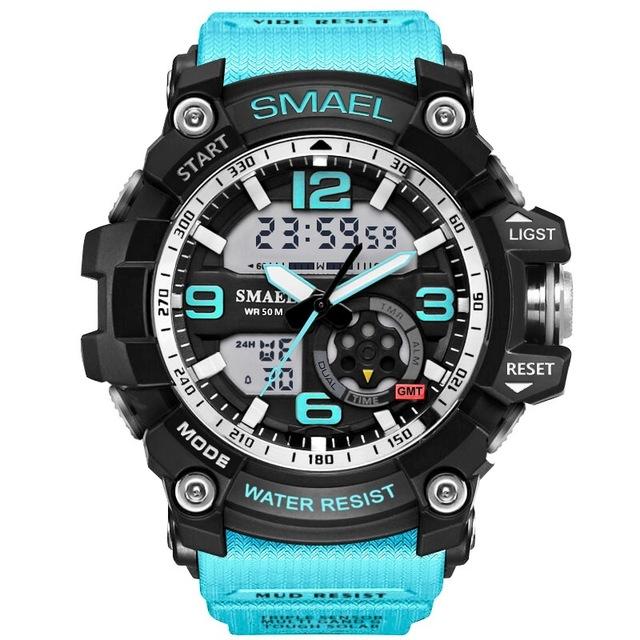 Dual Display Sports Water & shock resistant Men's Watch