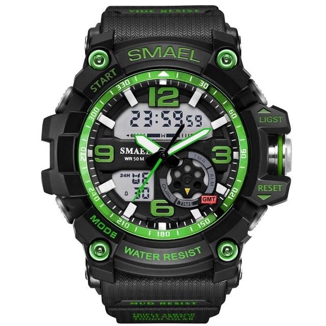 Dual Display Sports Water & shock resistant Men's Watch
