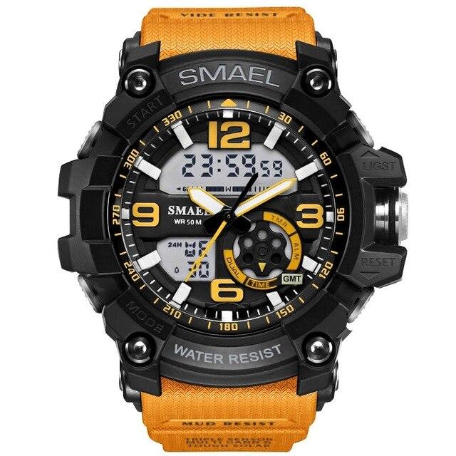 Dual Display Sports Water & shock resistant Men's Watch