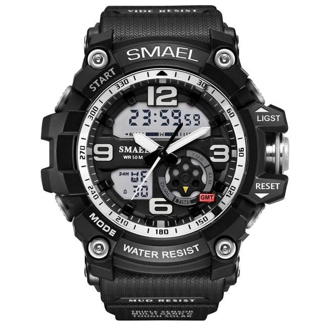 Dual Display Sports Water & shock resistant Men's Watch