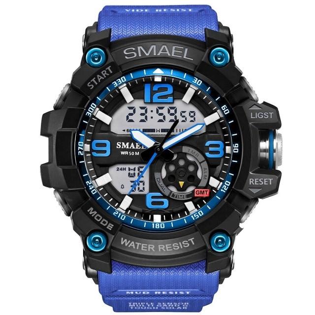Dual Display Sports Water & shock resistant Men's Watch