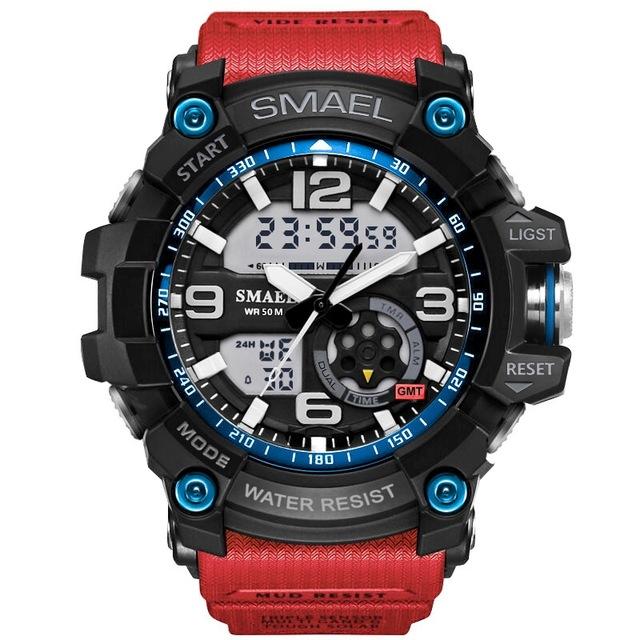 Dual Display Sports Water & shock resistant Men's Watch