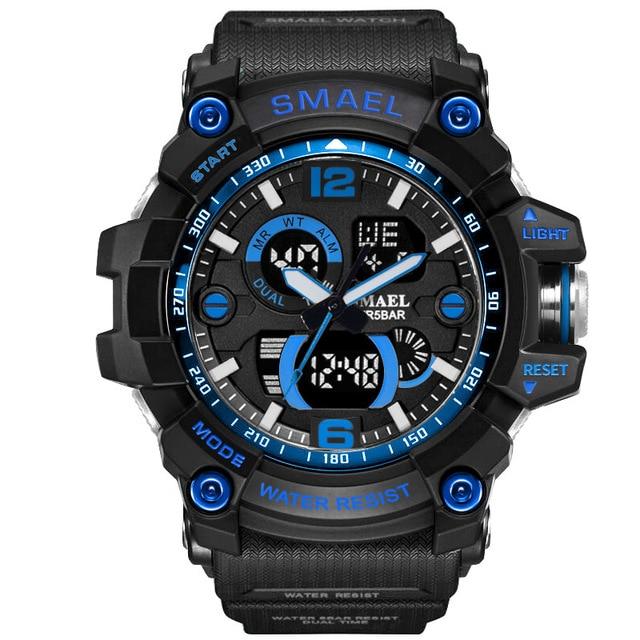 Dual Display Sports Water & shock resistant Men's Watch