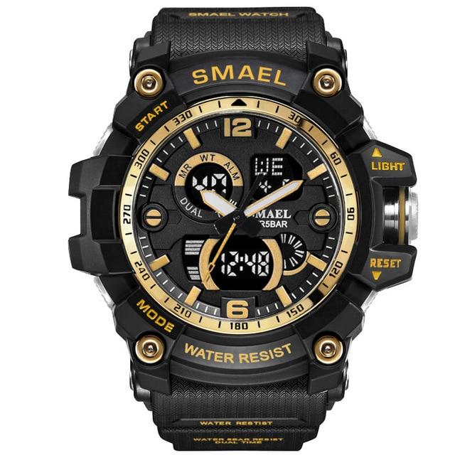 Dual Display Sports Water & shock resistant Men's Watch
