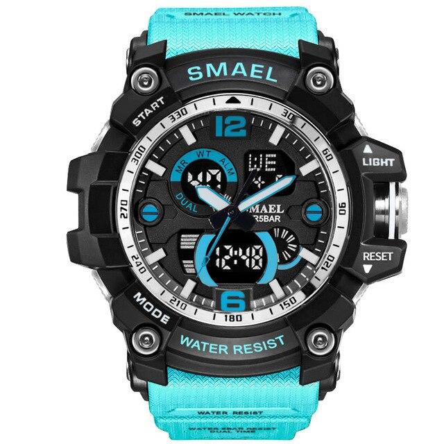 Dual Display Sports Water & shock resistant Men's Watch