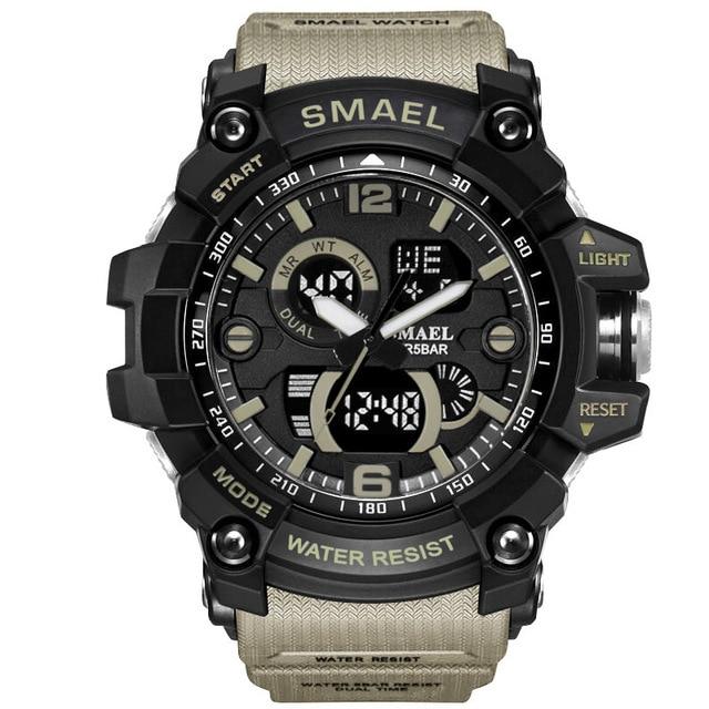 Dual Display Sports Water & shock resistant Men's Watch