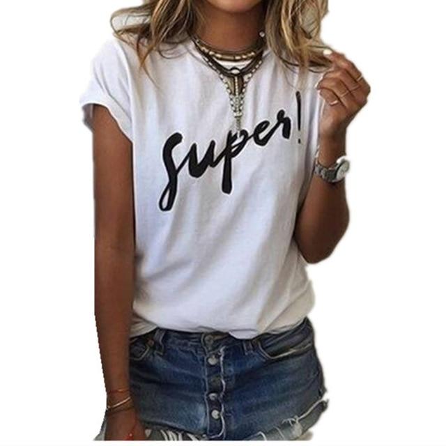 Casual Short Sleeve O-Neck Regular T-Shirt - Stylesma