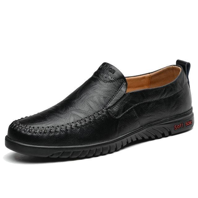 Comfortable  Slip On Genuine leather Shoes