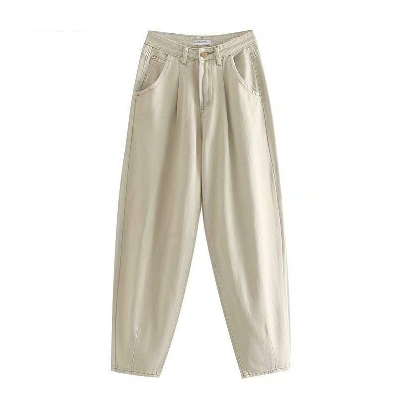 Full Length Solid Pattern Harem Pant - Stylesma