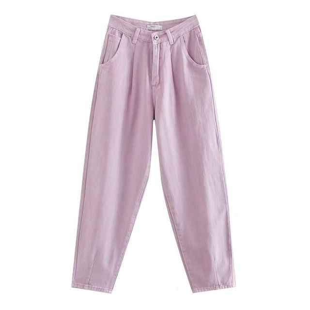 Full Length Solid Pattern Harem Pant - Stylesma