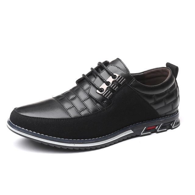 Genuine Cow Leather Casual Breathable Shoes