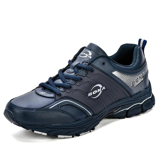 Microfiber Lace Up Breathable Casual Shoes