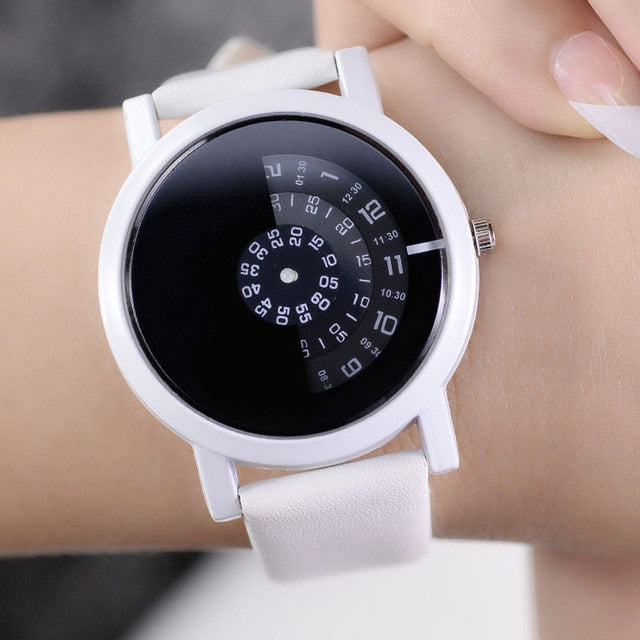 Simple Fashion Quartz Leather Strap Watch - Stylesma