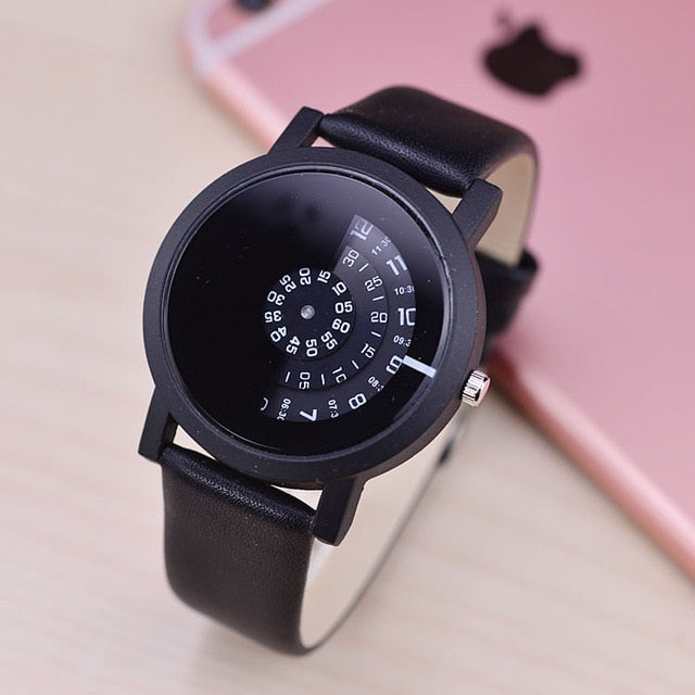 Simple Fashion Quartz Leather Strap Watch - Stylesma