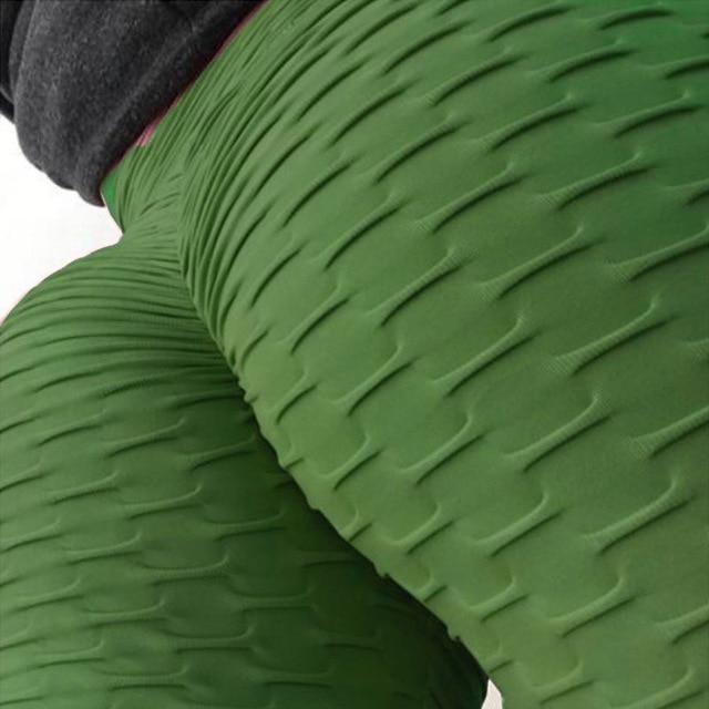 Anti Cellulite Patchwork Casual Textu Leggings