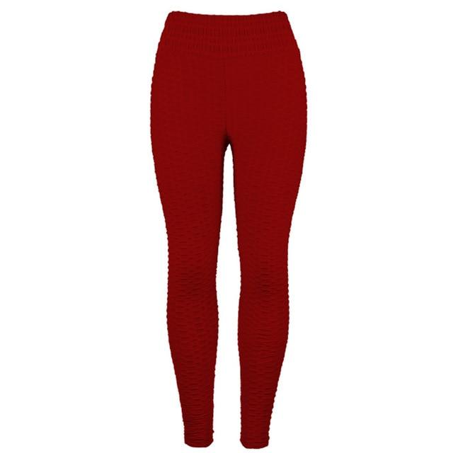 Anti Cellulite Patchwork Casual Textu Leggings