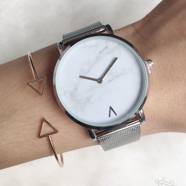 Simple Style Quartz Wrist Watch