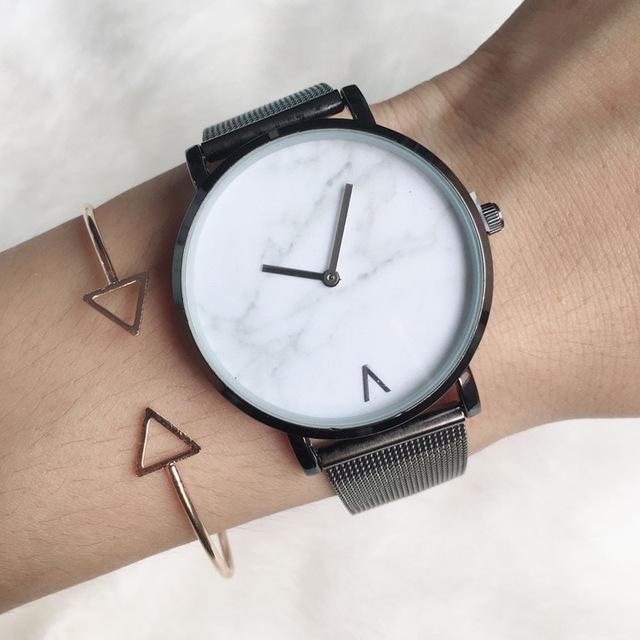 Simple Style Quartz Wrist Watch