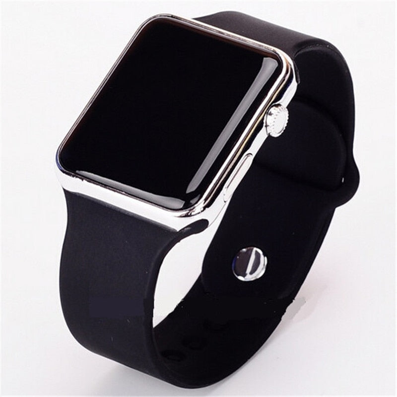 LED Digital Sport Silicone Wristwatch