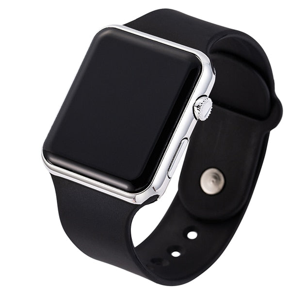 LED Digital Sport Silicone Wristwatch