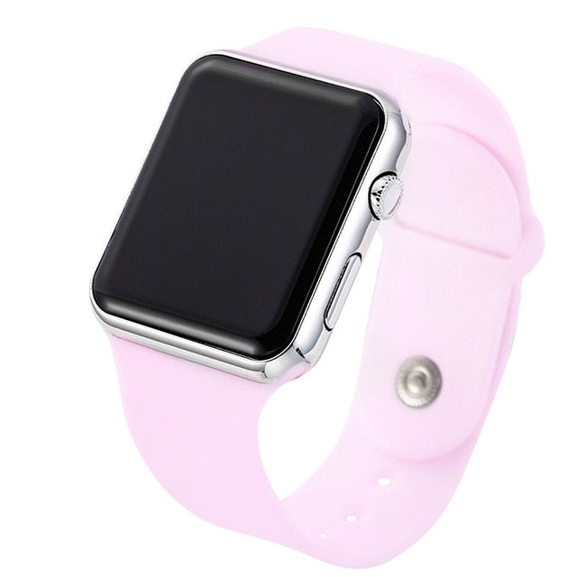 LED Digital Sport Silicone Wristwatch