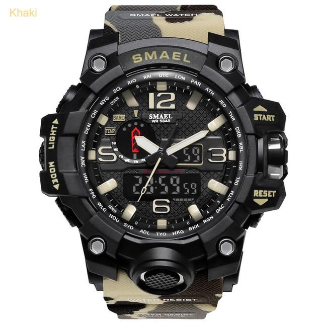 Camouflage Waterproof Digital Sport Men's Watch
