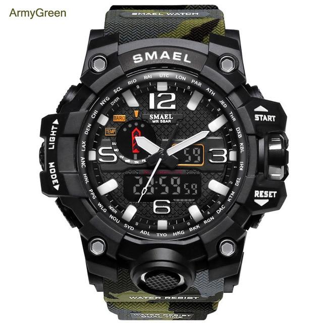 Camouflage Waterproof Digital Sport Men's Watch - Stylesma