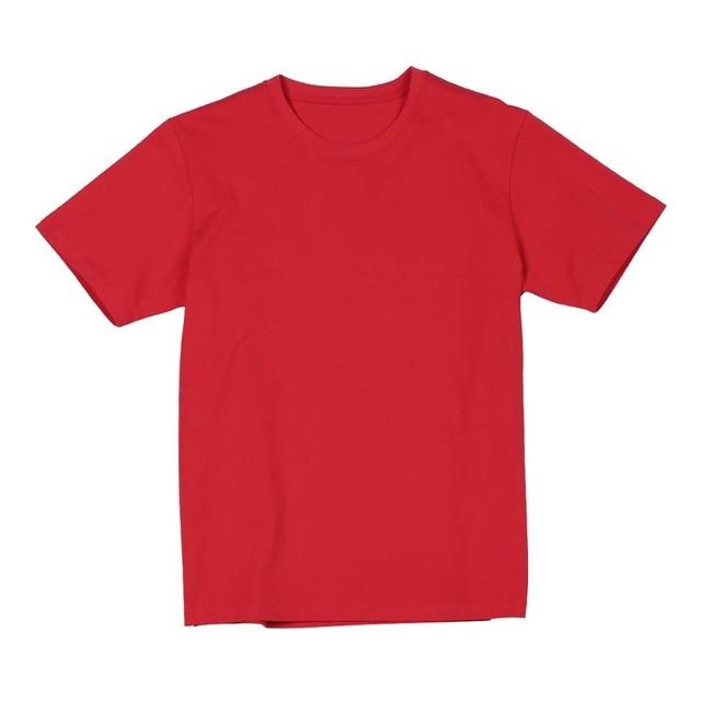 100% Cotton Causal O-Neck Basic T-Shirt