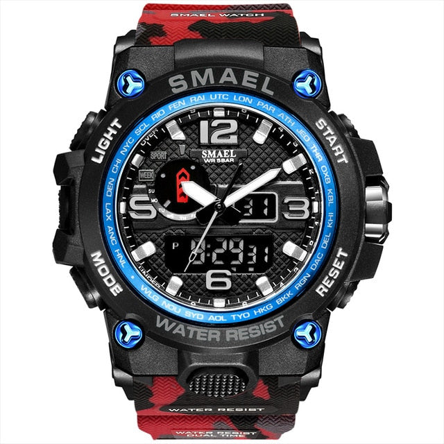 Waterproof Military LED Quartz Sports Watch