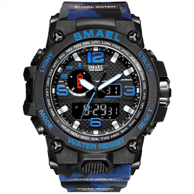 Waterproof Military LED Quartz Sports Watch
