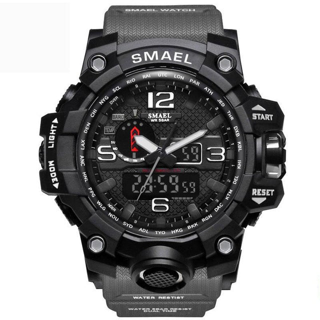Waterproof Military LED Quartz Sports Watch