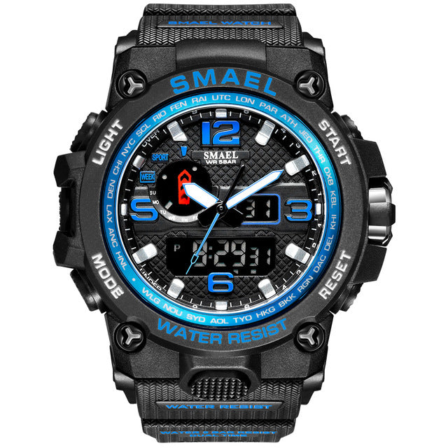 Waterproof Military LED Quartz Sports Watch