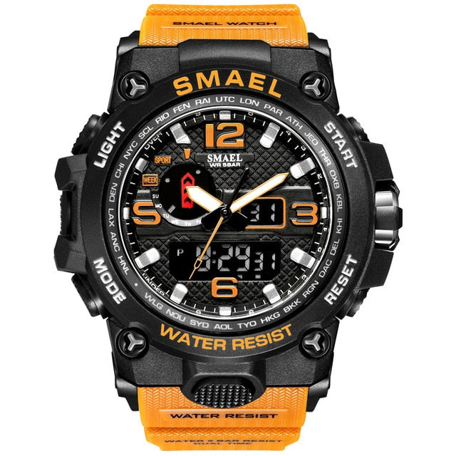 Waterproof Military LED Quartz Sports Watch