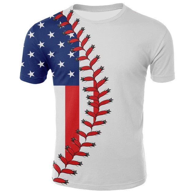 Printed Men's Casual Fashion T-shirt