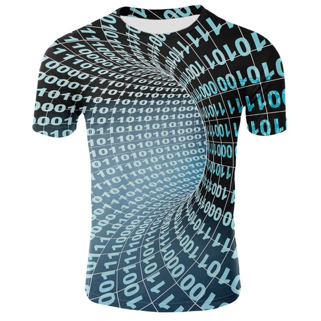 Printed Men's Casual Fashion T-shirt