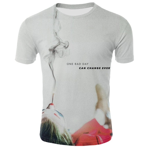 Printed Men's Casual Fashion T-shirt