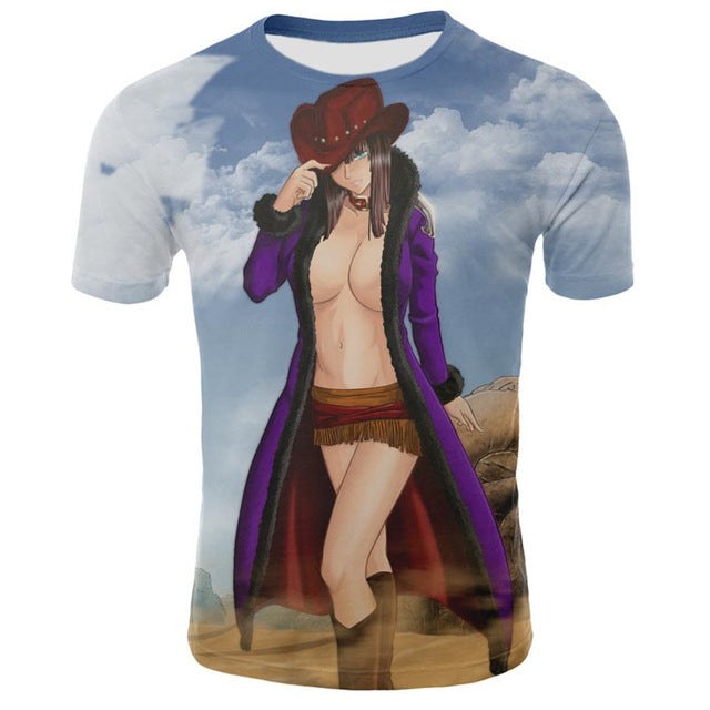 Printed Men's Casual Fashion T-shirt