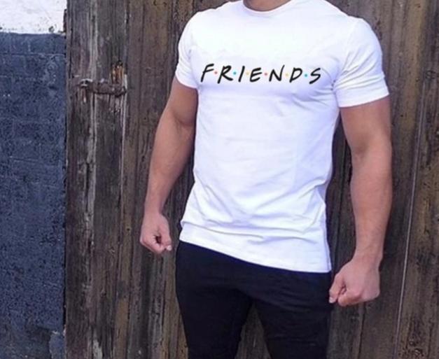 Printed Men's casual T-Shirt