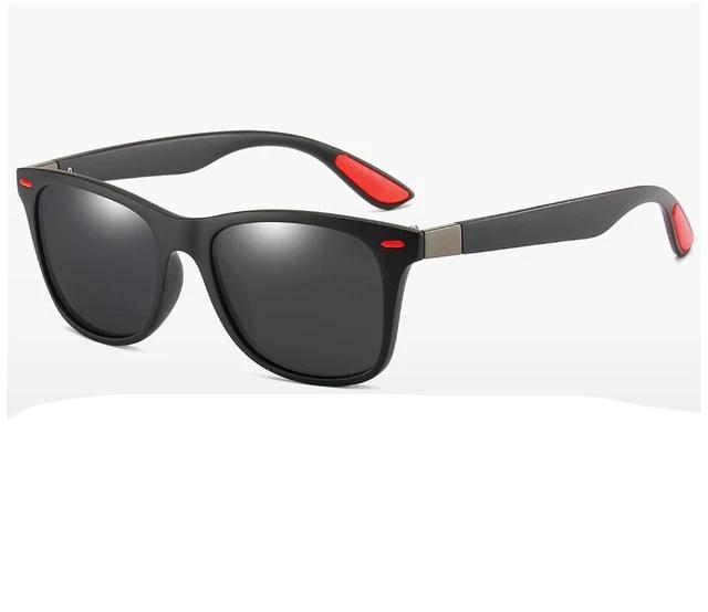 Classic Square Frame Polarized Sunglasses