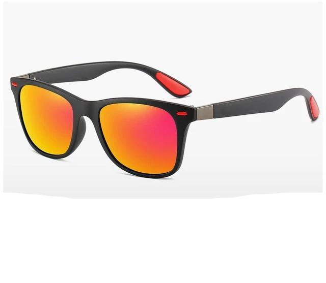 Classic Square Frame Polarized Sunglasses