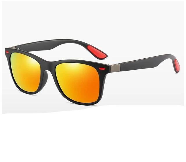 Classic Square Frame Polarized Sunglasses