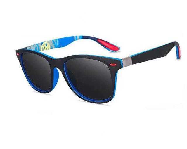 Classic Square Frame Polarized Sunglasses